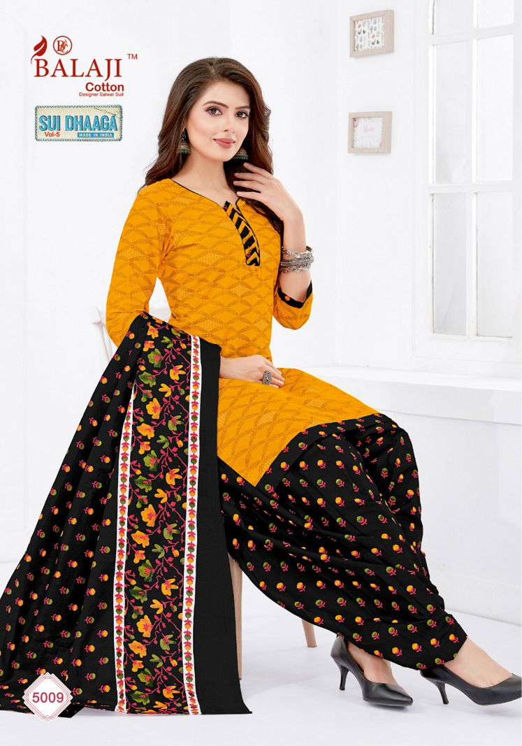 Balaji Sui Dhaga 5 Casual Wear Cotton Ready Made Dress Cotton Dress